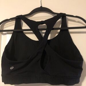 Lululemon Sports Bra Black size 12